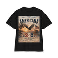 Americana Eagle Beach Graphic Tee | Vintage Patriotic USA Shirt