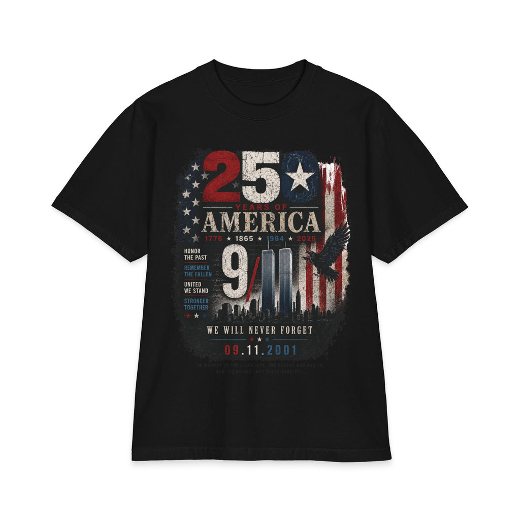 Patriotic Eagle Graphic Tee | Vintage USA 1776–2026 Tribute Shirt