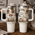👻 Boo, I’m Thirsty! 40oz Boho Halloween Tumbler 🎃