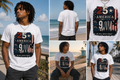 Patriotic Eagle Graphic Tee | Vintage USA 1776–2026 Tribute Shirt