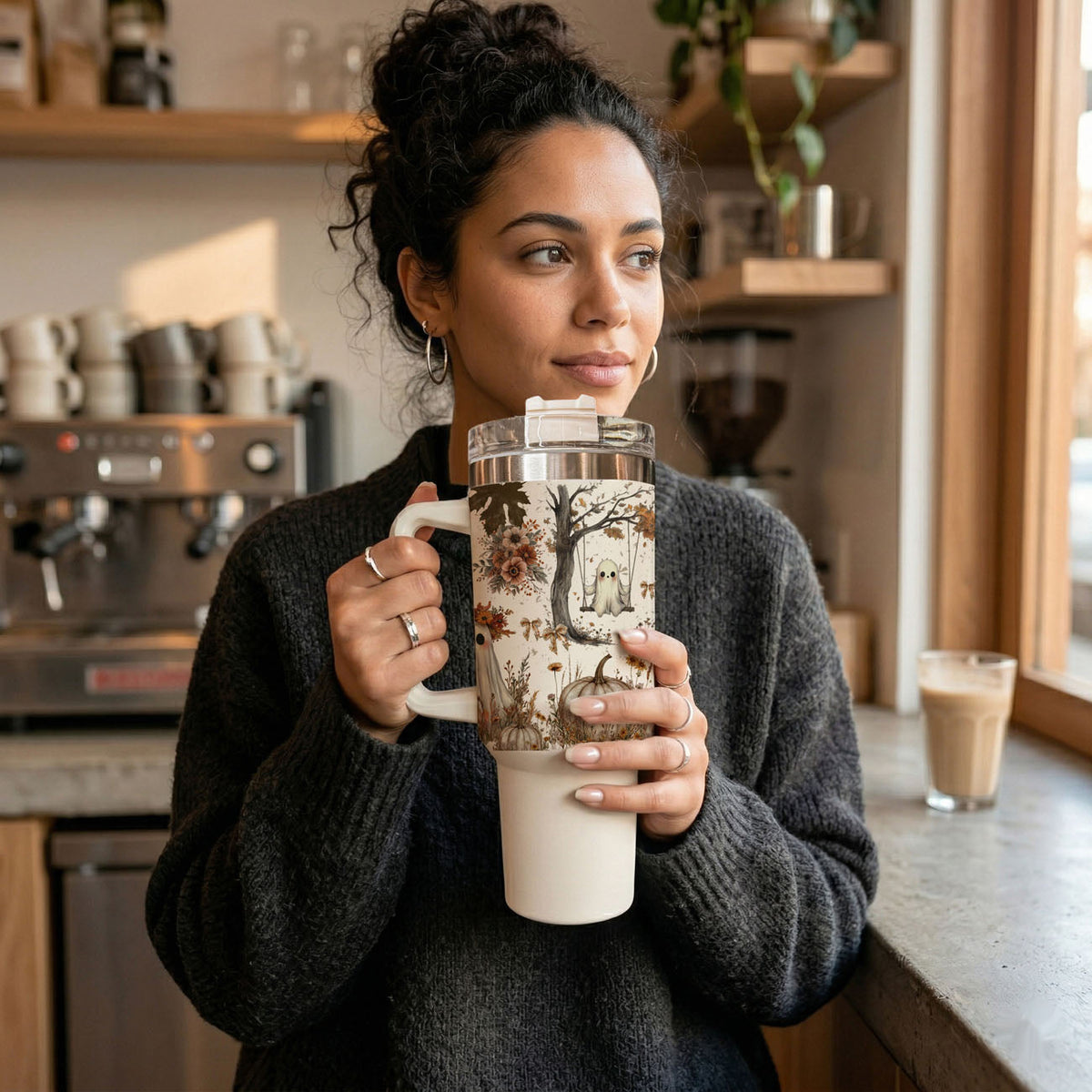 👻 Boo, I’m Thirsty! 40oz Boho Halloween Tumbler 🎃