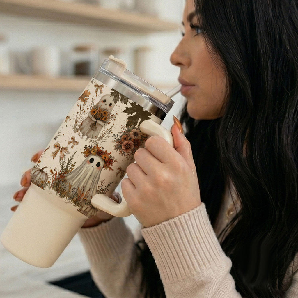 👻 Boo, I’m Thirsty! 40oz Boho Halloween Tumbler 🎃